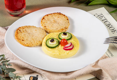 Куриные котлетки с картофельным пюре