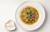 Мясная окрошка